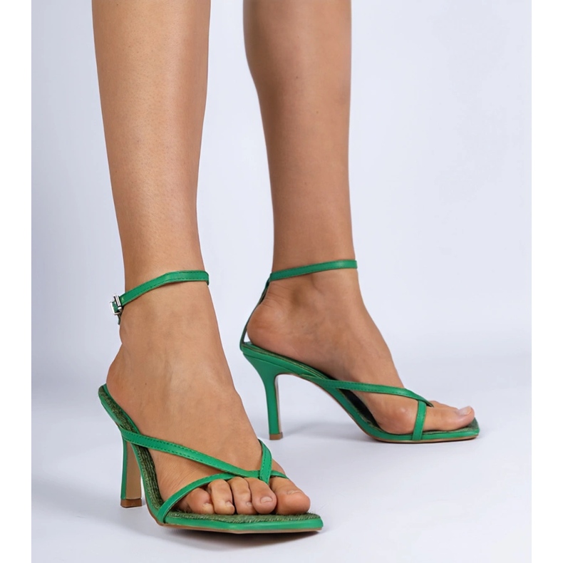 Green Sandals Japanese on Szpilka 1
