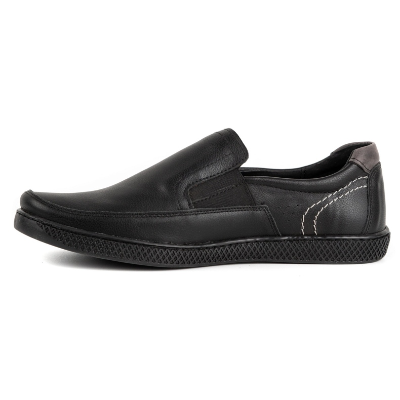 KOMODO Black men's loafers 912 2 KOMODO Black men's loafers 912 2