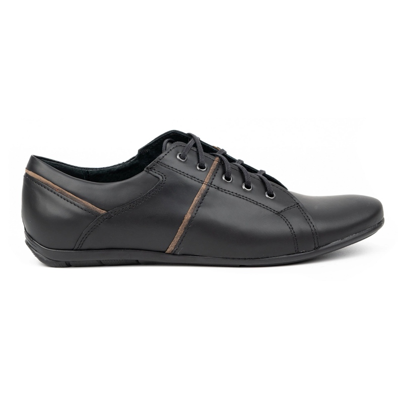 Polbut Black men's shoes C25 1