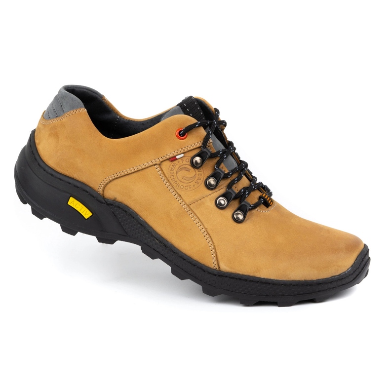 Olivier Men's hiking shoes 296GT yellow 1