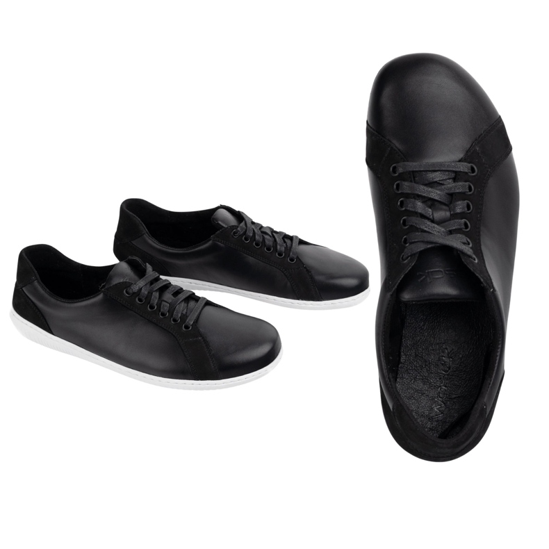 WASAK Barefoot men's minimalist leather shoes 0741w black 1 WASAK Barefoot men's minimalist leather shoes 0741w black 1