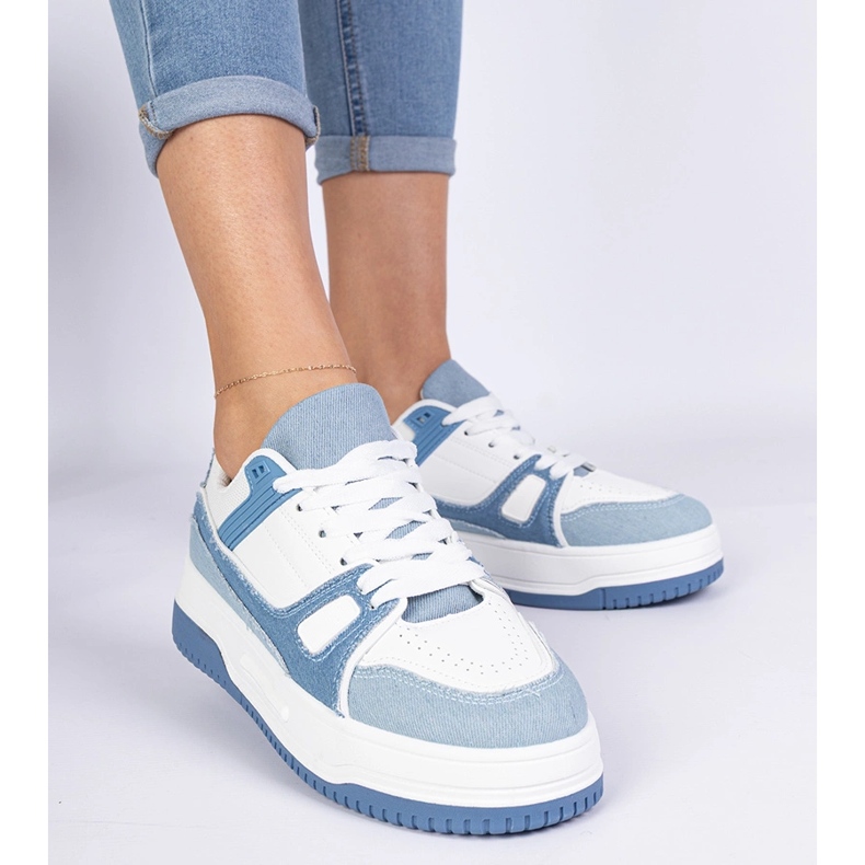 Blue women's sports sneakers 1 Blue women's sports sneakers 1