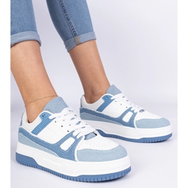 Blue women's sports sneakers 2 Blue women's sports sneakers 2