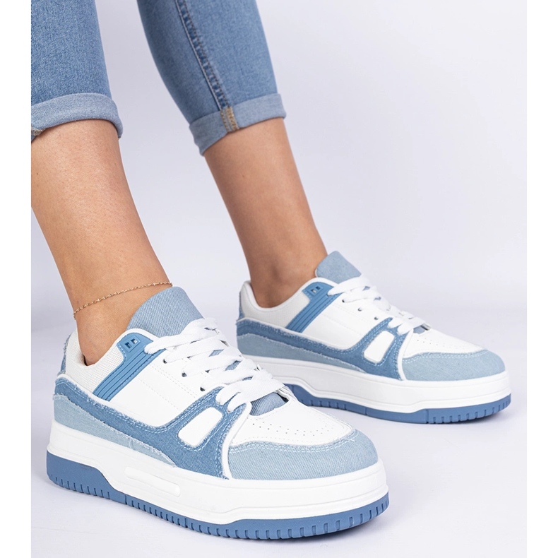 Blue women's sports sneakers 2 Blue women's sports sneakers 2