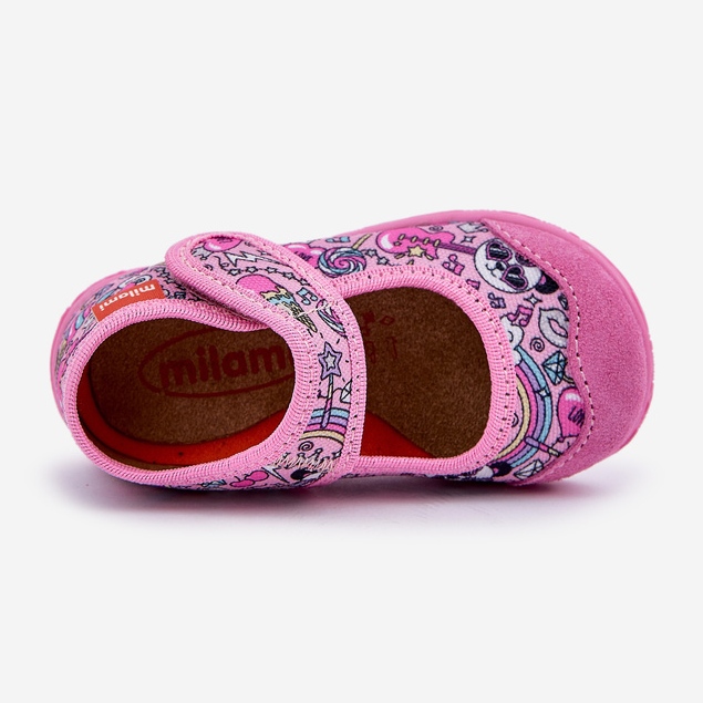 Children's slippers in pink pandas 2