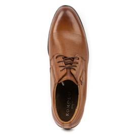 KOMODO Men's formal leather shoes 850KL brown 4