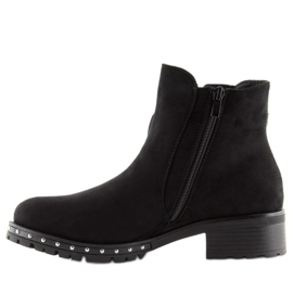 Black Jodhpur boots DR11798-64 black 2