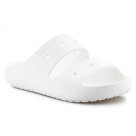 Crocs Classic Sandal V2 209403-100 sandals white 1 Crocs Classic Sandal V2 209403-100 sandals white 1