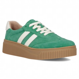 Leather Sneakers Filippo DP6776/25 Green suede 1 Leather Sneakers Filippo DP6776/25 Green suede 1