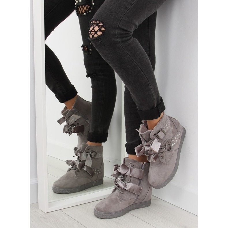 Gray A-79 Gray sneakers grey 1