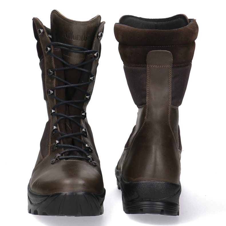 Leather tactical trekking-Myśliwskie Pollonus 6-0129-002 Coyot brown brown 1