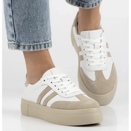 Filippo Dp6841/24 leather sneakers white 1