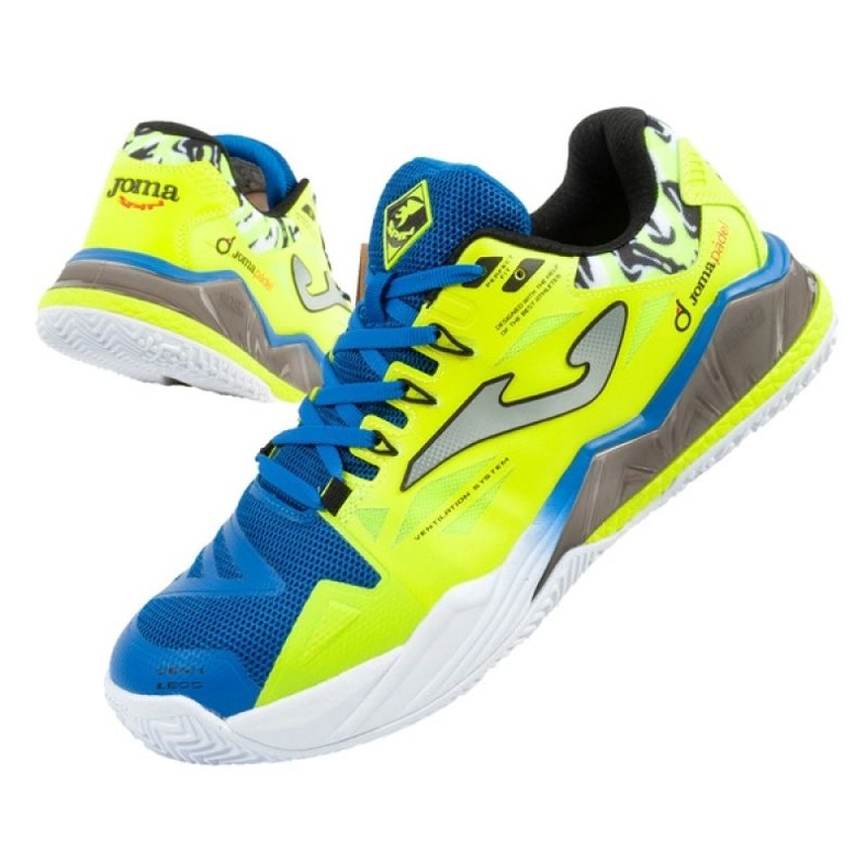 Shoes for Padla Joma Spin Men 2509 TSPINS2509om yellow 1