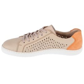 Rieker Sneakers 52824-60 beige shoes 1