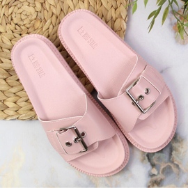 Pink Big Star slippers on the platform JJ274A308 1