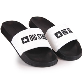 White men's sports flip-flops Big Star JJ174506 1