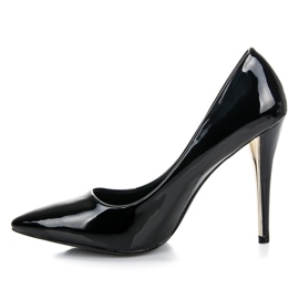 W. Potocki Black lacquered heels 1