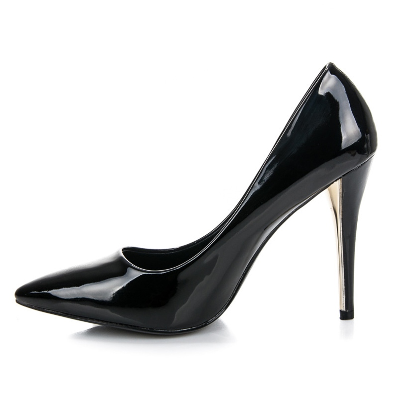 W. Potocki Black lacquered heels 1