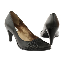 Leather Pumps Black PEES 263 3