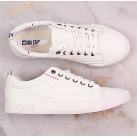 White low-top sneakers Big Star KK274005 1