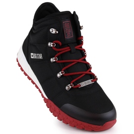 Men's high sports shoes Big Star KK174112 black 1 Men's high sports shoes Big Star KK174112 black 1