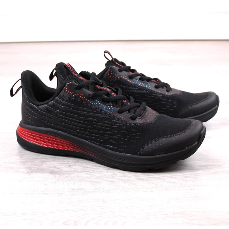 Black men's sports shoes Big Star LL174111 1 Black men's sports shoes Big Star LL174111 1