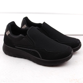 Men's sports slip-on shoes black News 2160 1 Men's sports slip-on shoes black News 2160 1