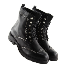 Black S92 Black workers with studs 2