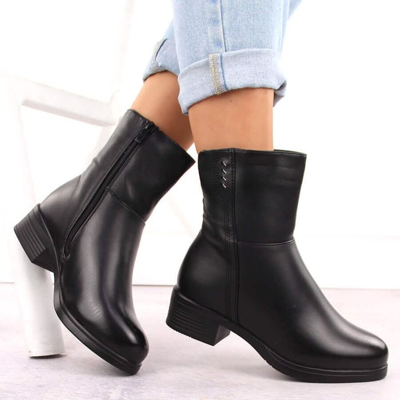 Women's insulated ankle boots black Filo Donna Z24-39 2 Women's insulated ankle boots black Filo Donna Z24-39 2