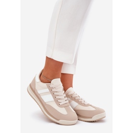 Beige Women's Sneakers Sports Shoes 1