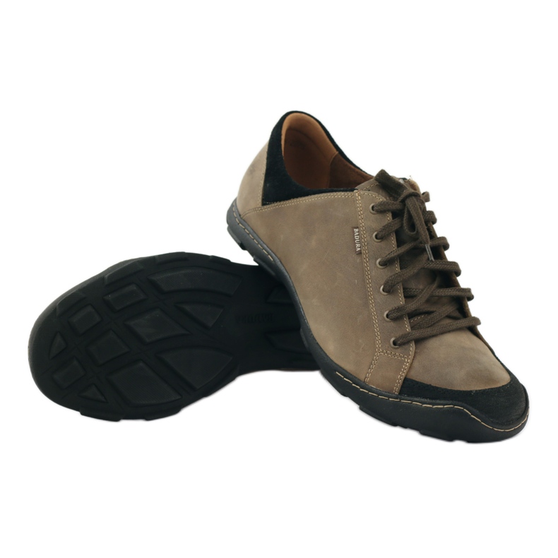 Badura 3176 beige sports shoes brown black 4 Badura 3176 beige sports shoes brown black 4