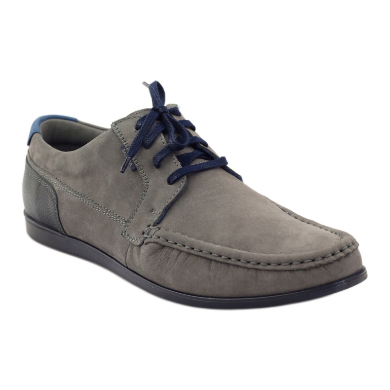 Badura 3175 gray sports shoes navy blue blue grey 1