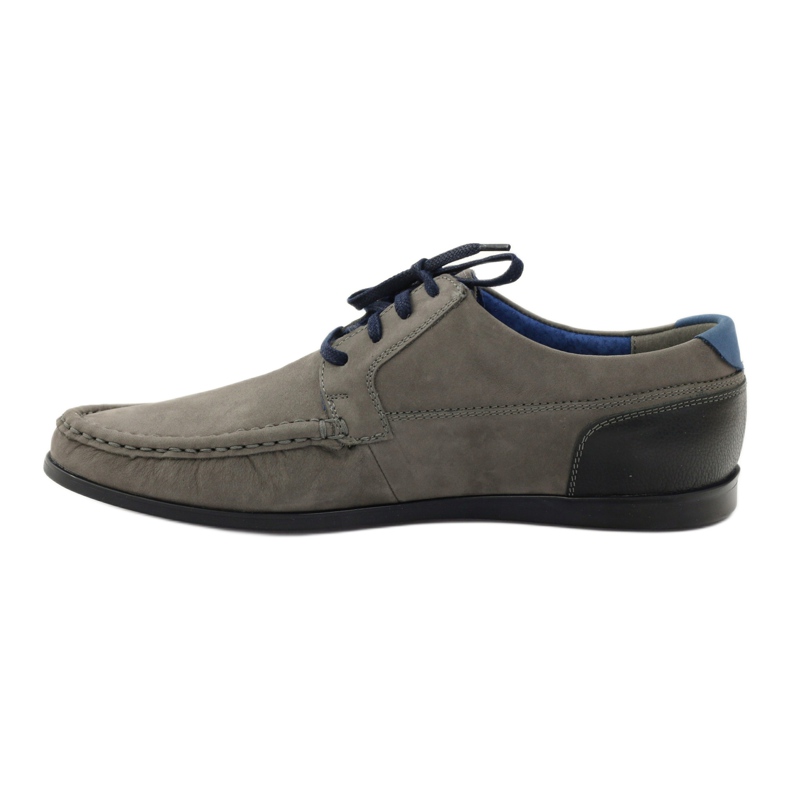 Badura 3175 gray sports shoes navy blue blue grey 2