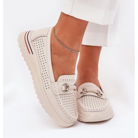 Openwork Vinceza 95331 Natural Ballerinas beige 2 Openwork Vinceza 95331 Natural Ballerinas beige 2