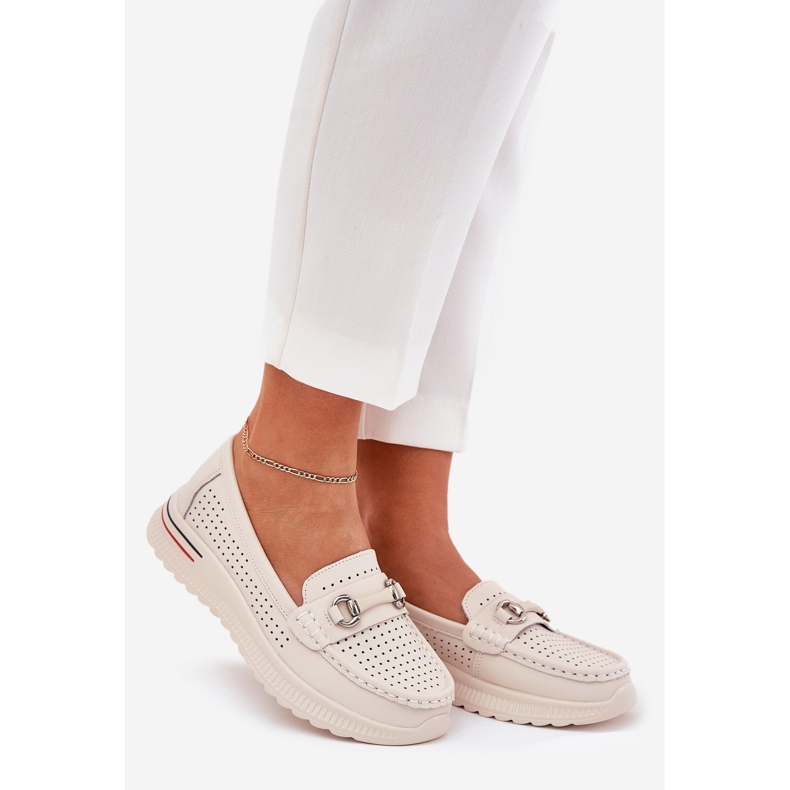 Openwork Vinceza 95331 Natural Ballerinas beige 1 Openwork Vinceza 95331 Natural Ballerinas beige 1