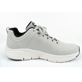 Men's sports shoes Skechers Arch Fit 232200-LGBK gray grey 3