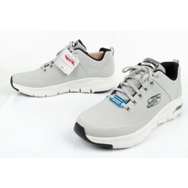 Men's sports shoes Skechers Arch Fit 232200-LGBK gray grey 6