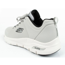 Men's sports shoes Skechers Arch Fit 232200-LGBK gray grey 8