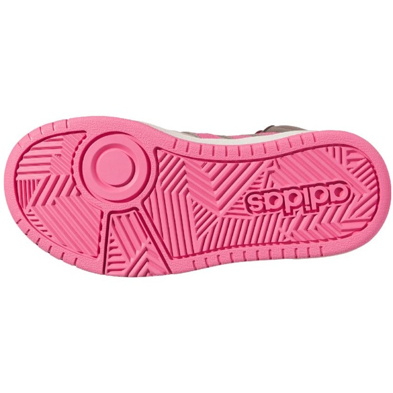 Adidas Hoops Mid 3.0 K IF7739 shoes beige 2