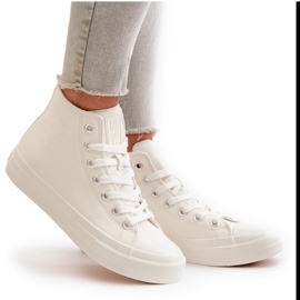 Women's insulated sneakers with eco-leather big star oo274932 white 6 Women's insulated sneakers with eco-leather big star oo274932 white 6