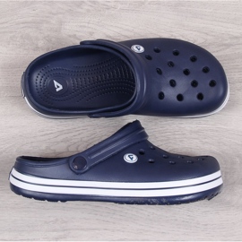 American Club navy blue children's slippers 1 American Club navy blue children's slippers 1