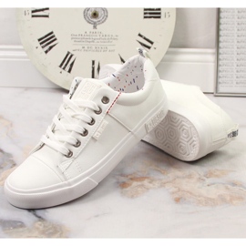 White low-top sneakers Big Star KK274005 2