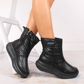 Black Filippo black insulated sports women's sports snow boots 2