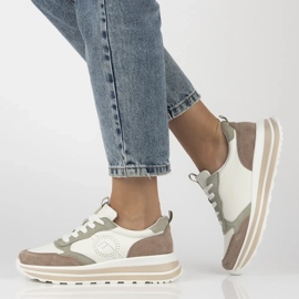 Filippo DP6787/25 leather sneakers white 1