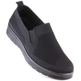 News 1022 black men's slip-on shoes 1