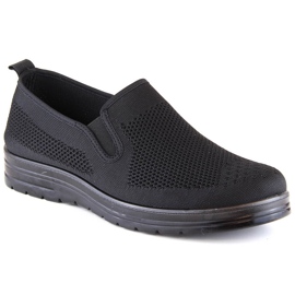 News 1022 black men's slip-on shoes 2