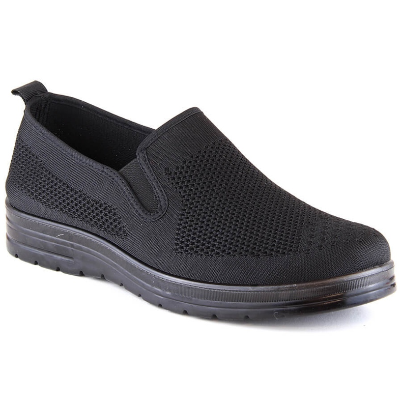 News 1022 black men's slip-on shoes 2