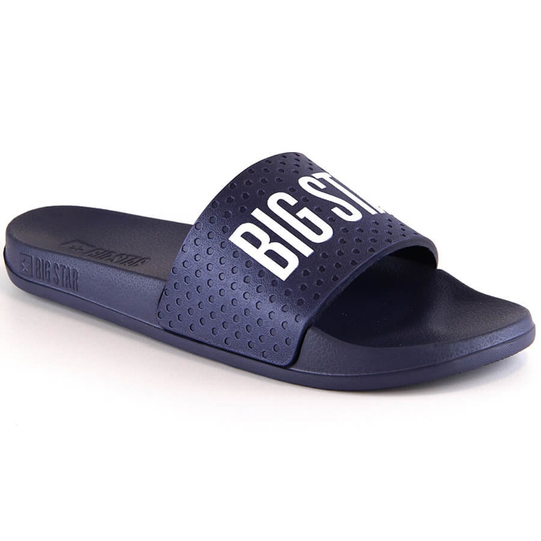 Youth foam slippers light blue Big Star MM274714 2