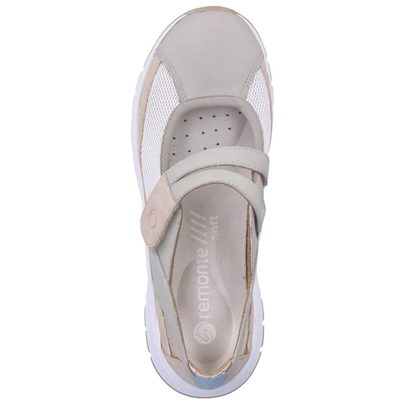 Comfortable women's shoes with velcro, multicolor Remonte D0G08-40 multicolored 2