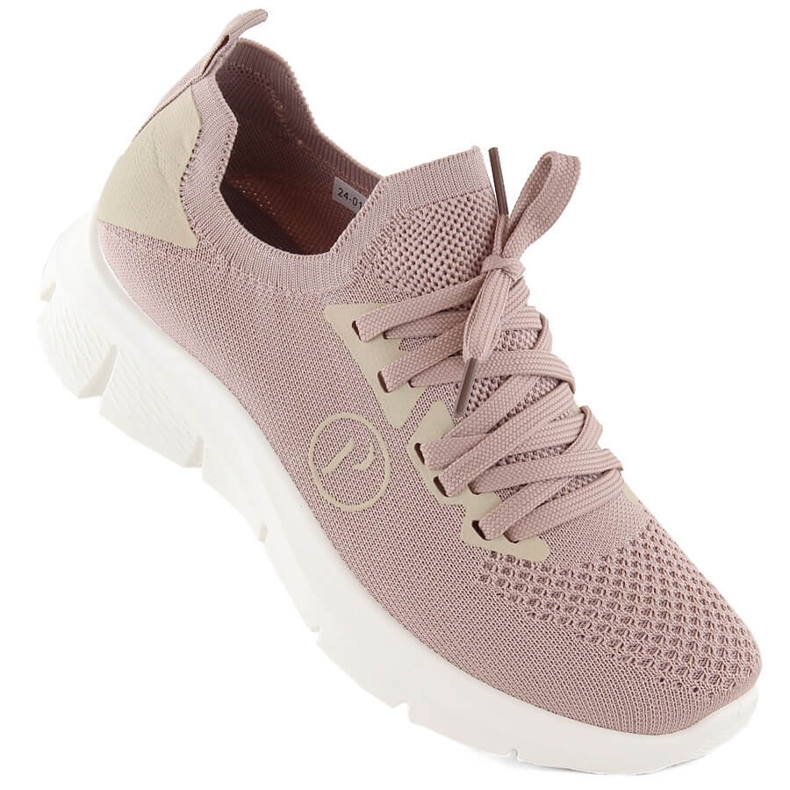 Women's pink sports shoes Potocki BK01303 1